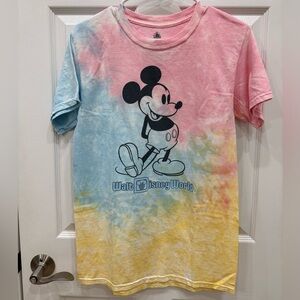 Disney Tie-Dye Mickey Tee NWT